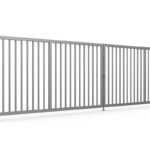 Dekoratyvinės metalinės tvoros segmentai Security 021