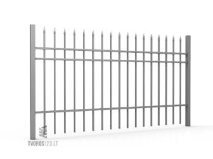 Dekoratyvinės metalinės tvoros segmentas Modern 021