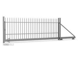 Dekoratyvinės metalinės tvoros vartai Classic 023
